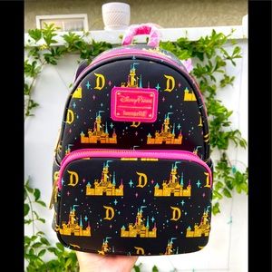 BRAND NEW WITH TAGS Sleeping Beauty Castle Loungefly Mini Backpack – Disneyland